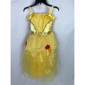 Disney Collection‎ Girl 9/10 Belle Beauty Beast Dress Yellow Costume Princess